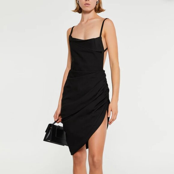 La Robe Saudade Dress in Black - Size 6 - Picture 1 of 4